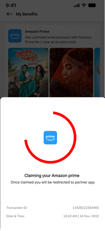 Benefit flow — screen 4